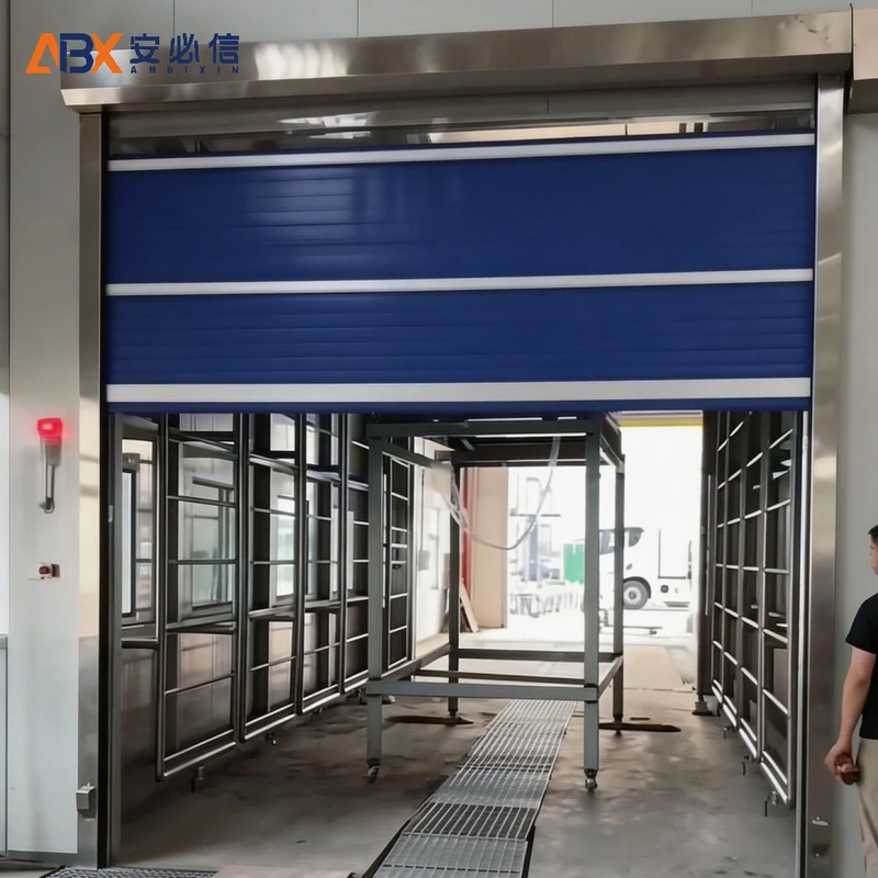牡丹江林口林业局PVC快速门