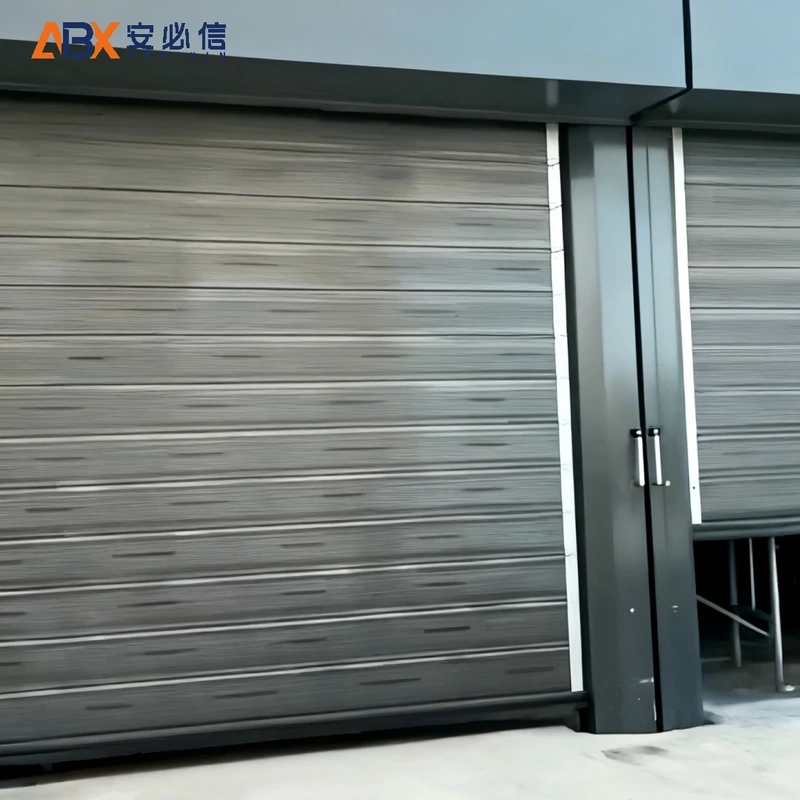牡丹江林口林业局螺旋式快速门